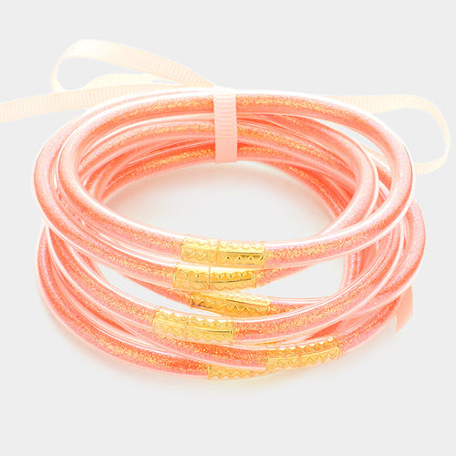 Jenny's Jelly Bracelets - Orange