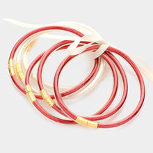 Jenny's Jelly Bracelets - Red
