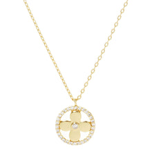 Winter Mae Clover Necklace - Gold